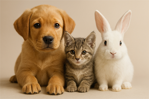 Rosebury vets dog, cat and rabbit